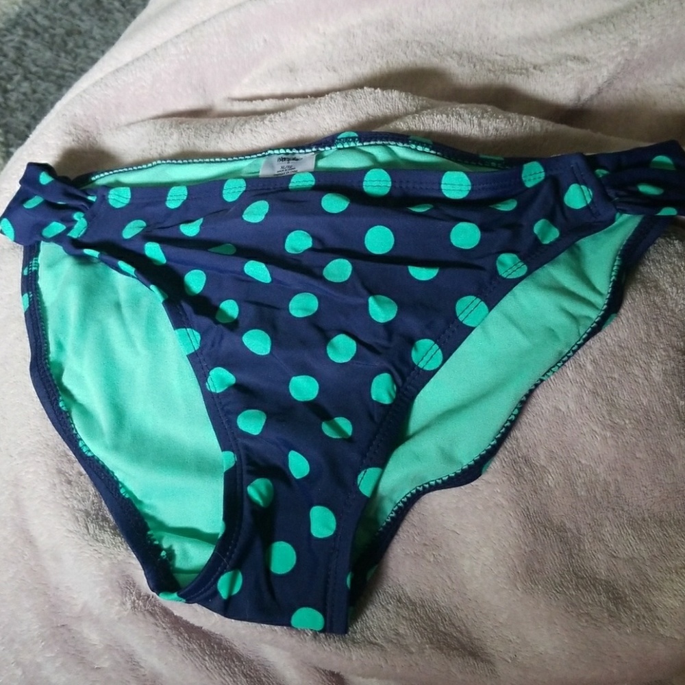 NWT Polka dot bikini bottom